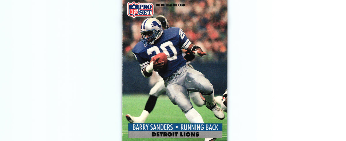 Barry Sanders 1991 Pro Set #502