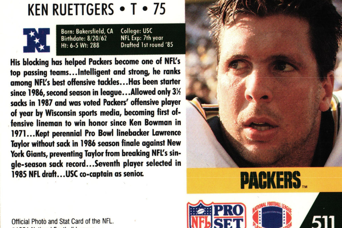 Ken Ruettgers 1991 Pro Set #511