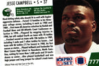 Jesse Campbell 1991 Pro Set #777