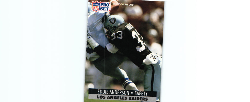 Eddie Anderson 1991 Pro Set #542