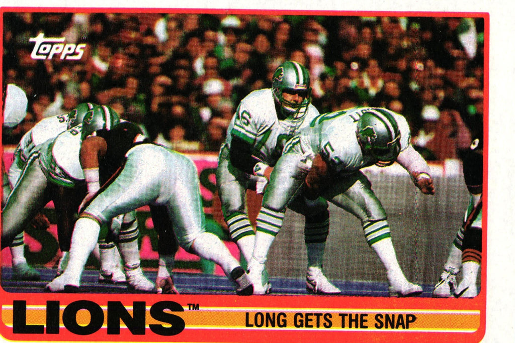 Detroit Lions 1989 Topps #360