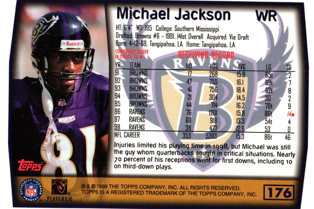Michael Jackson 1999 Topps #176