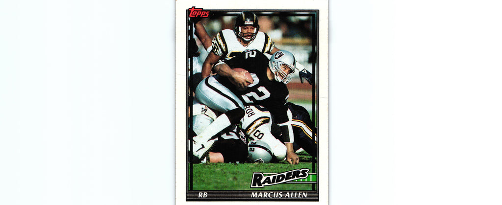 Marcus Allen 1991 Topps #87