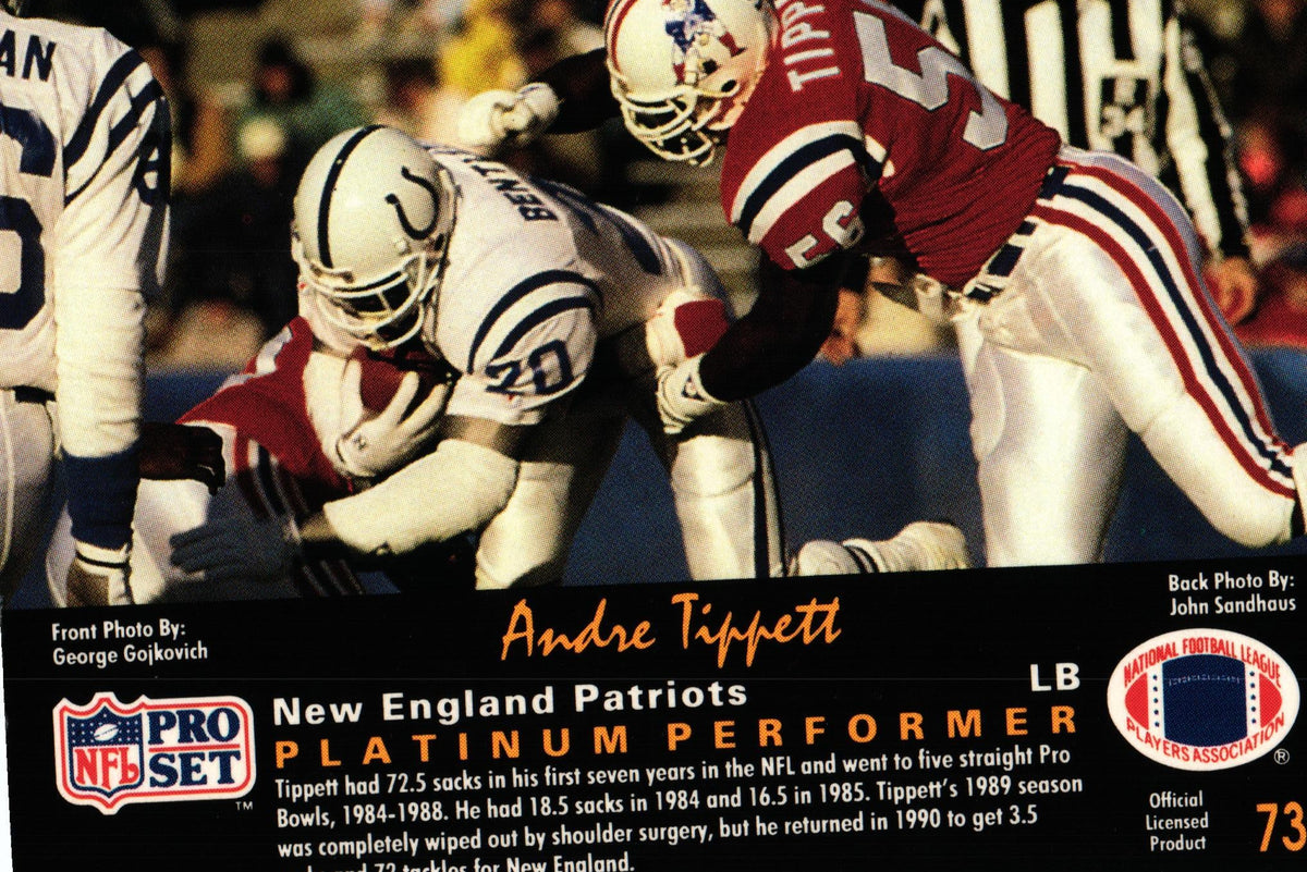 Andre Tippett 1991 Pro Set #73