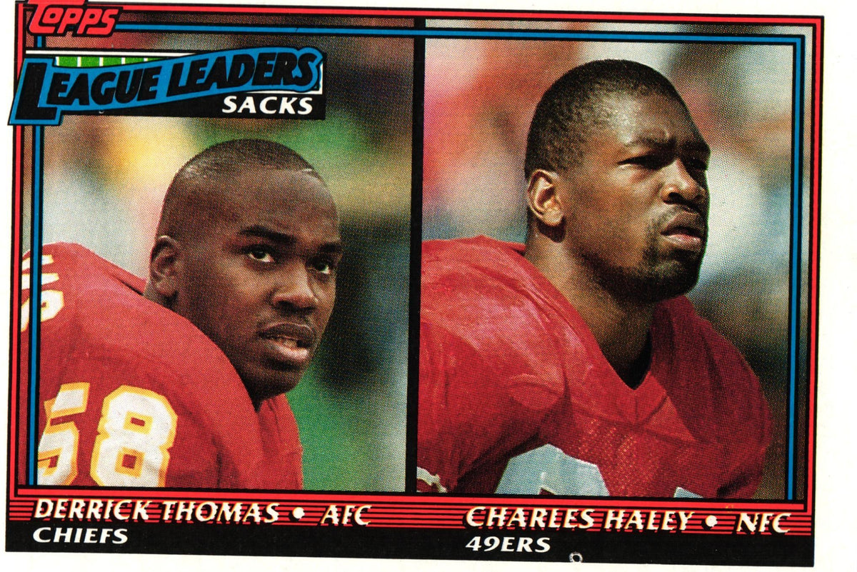 Derrick Thomas/Charley Haley 1991 Topps #12