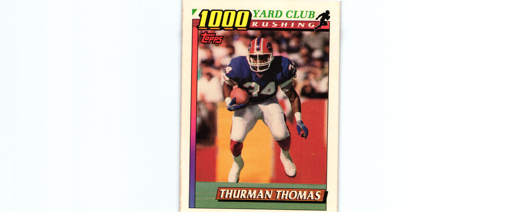 Thurman Thomas 1991 Topps #3