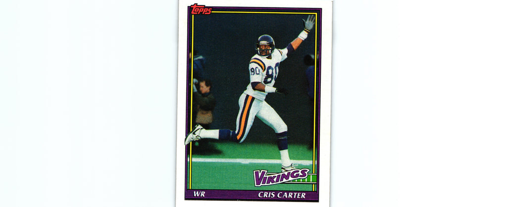 Cris Carter 1991 Topps #386