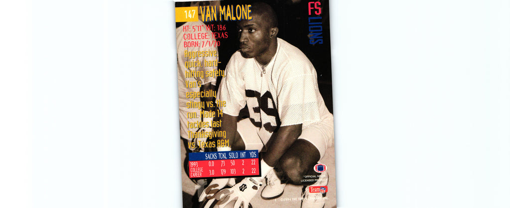 Van Malone 1994 Topps #147