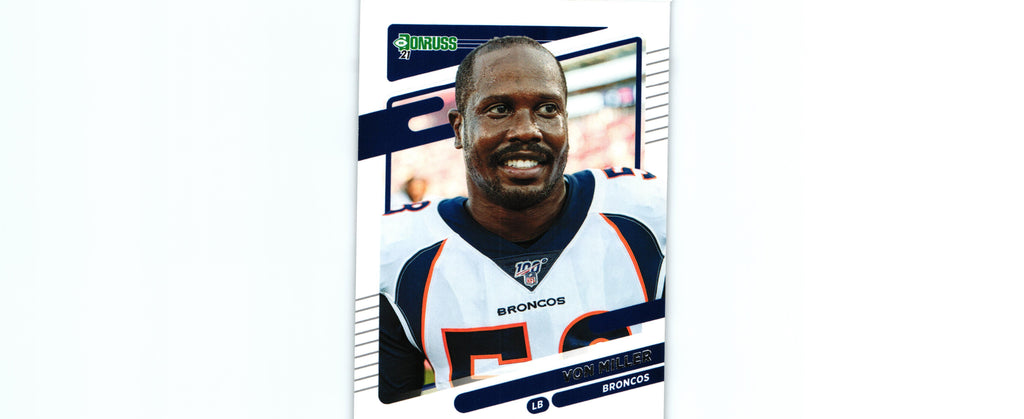 Von Miller 2021 VARIATION Donruss #181.2