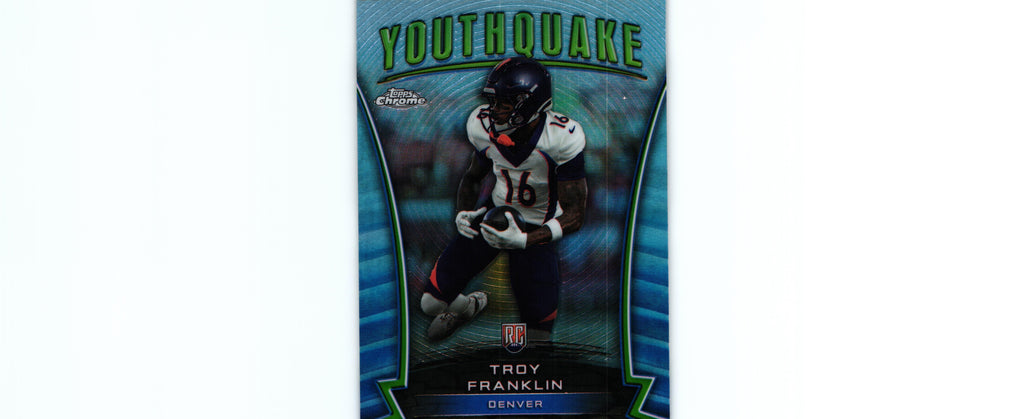 Troy Franklin 2024 X-FRACTOR Topps #215 RC