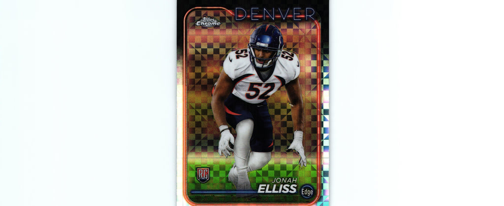 Jonah Elliss 2024 X-FRACTOR Topps #258 RC
