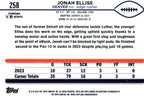 Jonah Elliss 2024 X-FRACTOR Topps #258 RC