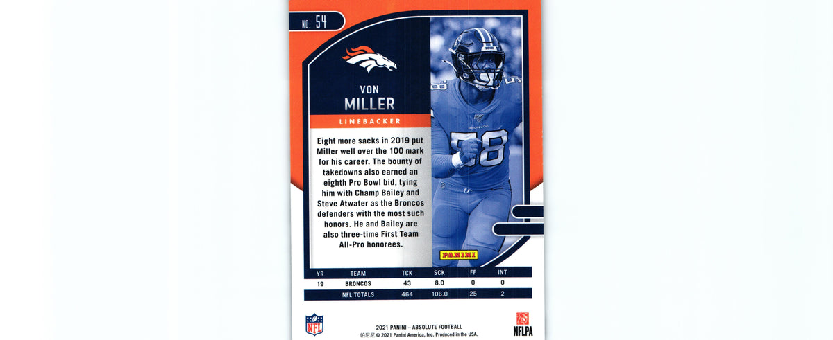 Von Miller 2021 SPECTRUM Absolute #54