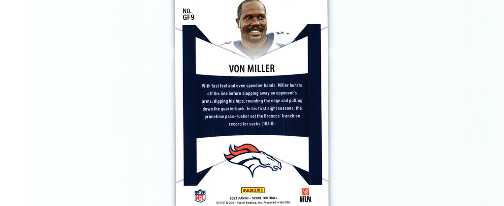 Von Miller 2021 Score GF9