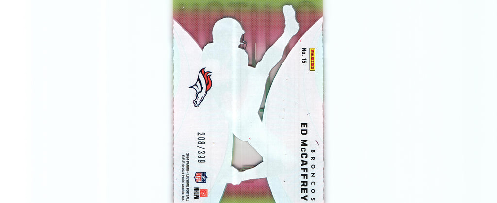 Ed McCaffrey 2024 PINK Illusions #15 /399