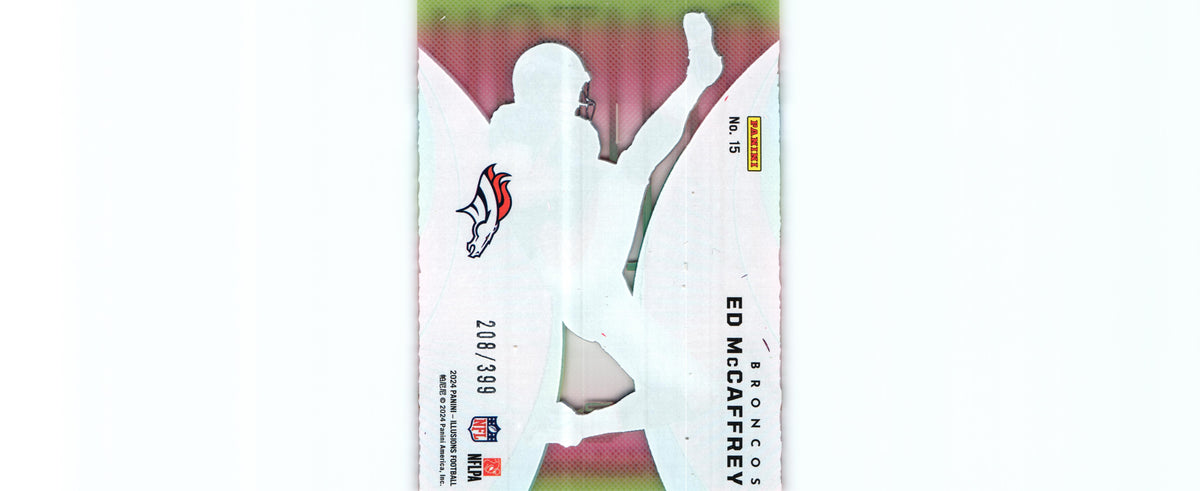 Ed McCaffrey 2024 PINK Illusions #15 /399