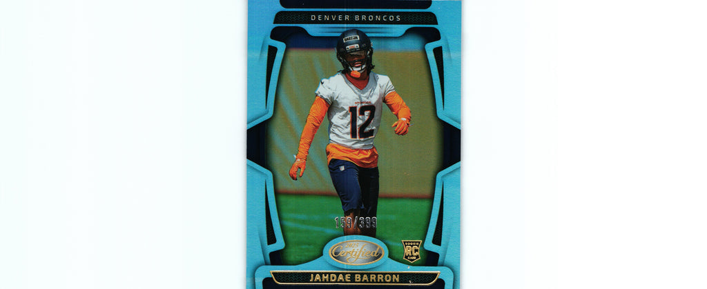 Jahdae Barron 2025 MIRROR Certified #188 /399 RC
