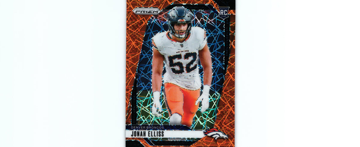 Jonah Elliss 2024 ORANGE LAZER Prizm #356 RC