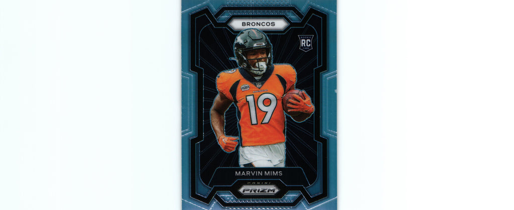 Marvin Mims 2023 SILVER VARIATION Prizm #318 RC
