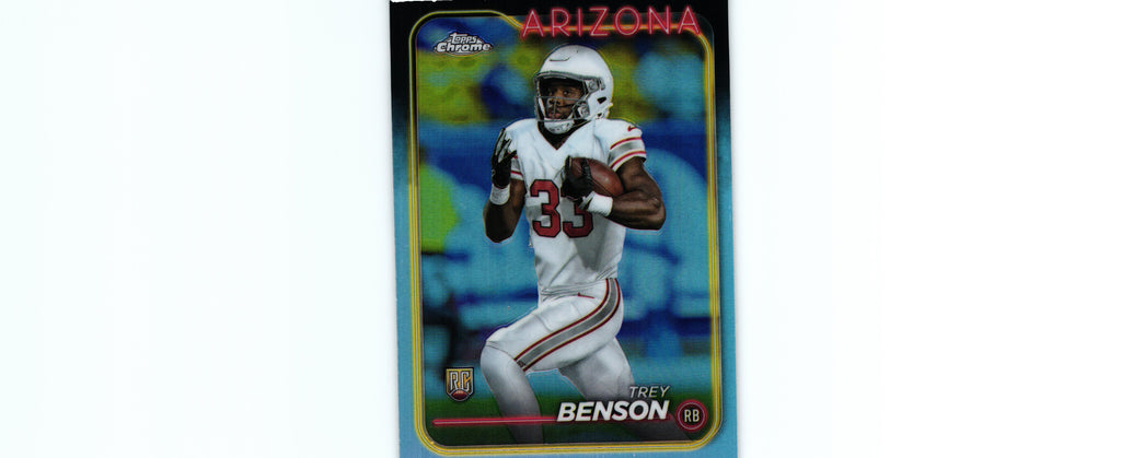 Trey Benson 2024 REFRACTOR Topps #215 RC