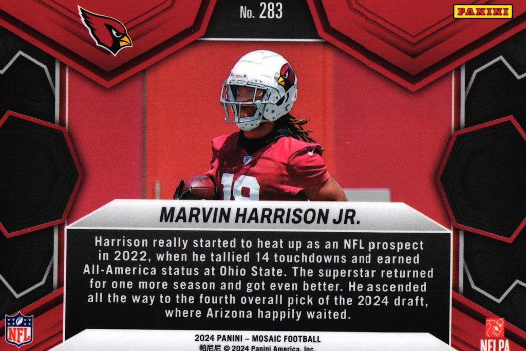 Marvin Harrison 2024 Mosaic #283 RC