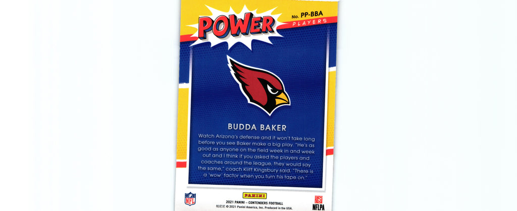 Budda Baker 2021 Contenders PP-BBA