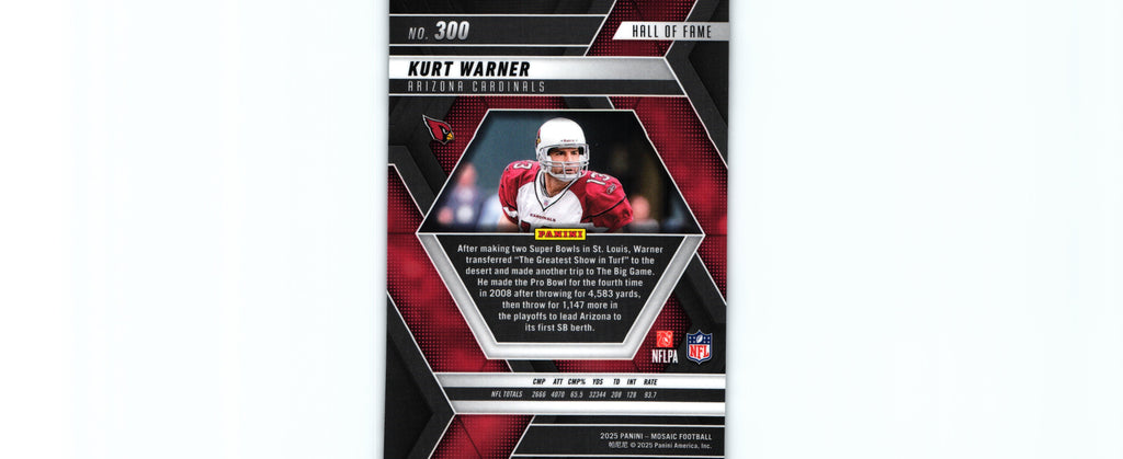 Kurt Warner 2025 Mosaic #300