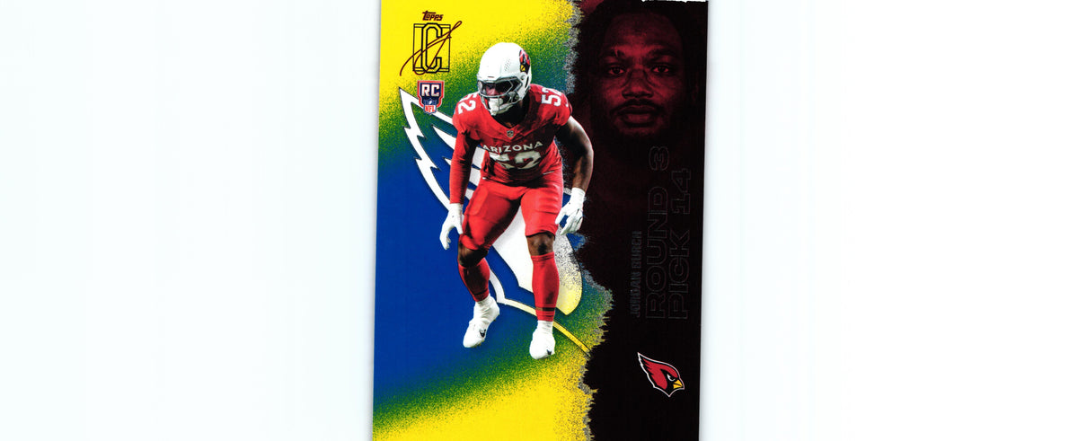 Jordan Burch 2025 BLUE&YELLOW Topps #169 RC