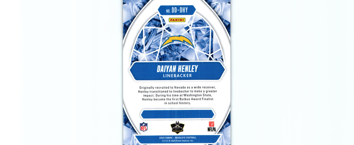 Daiyan Henley 2025 Absolute DD-JDHY