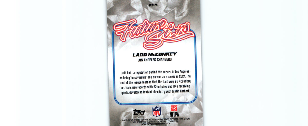 Ladd McConkey 2025 Topps FS-3