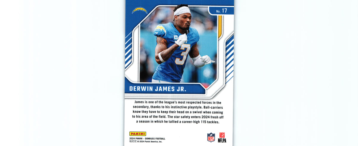 Derwin James 2024 Donruss #17