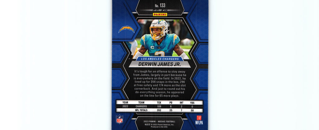 Derwin James 2024 CAMO PINK Mosaic #133
