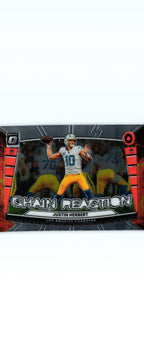 Justin Herbert 2025 Donruss Optic #6
