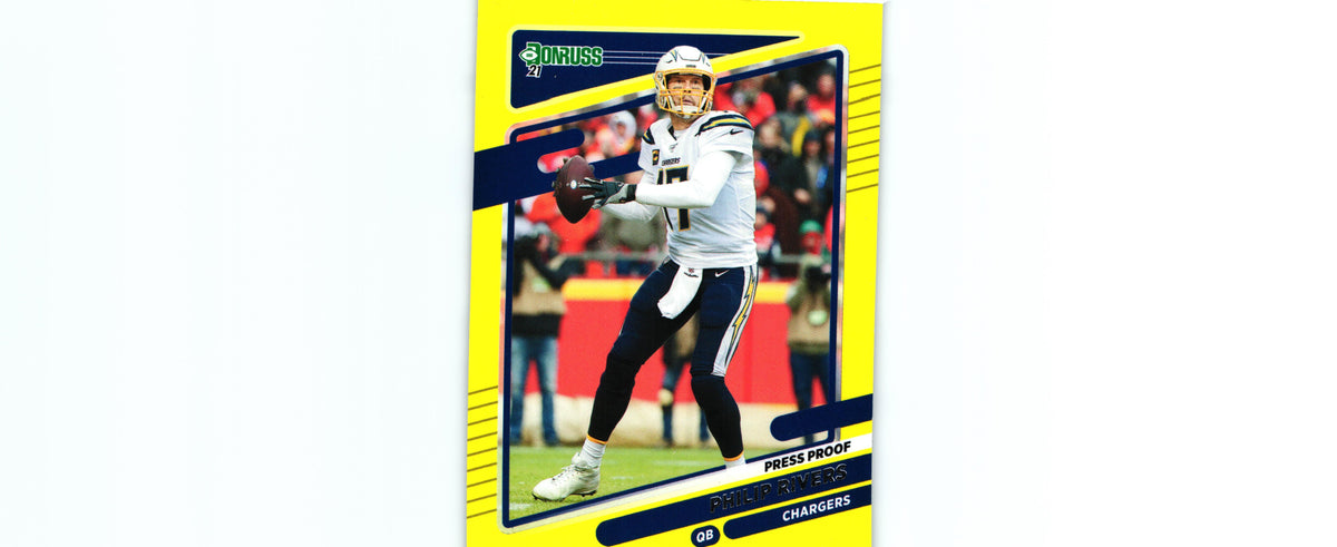 Philip Rivers 2021 PRESS PROOF YELLOW Donruss #71