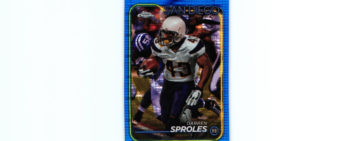 Darren Sproles 2024 BLUE SONAR Topps #174 /150