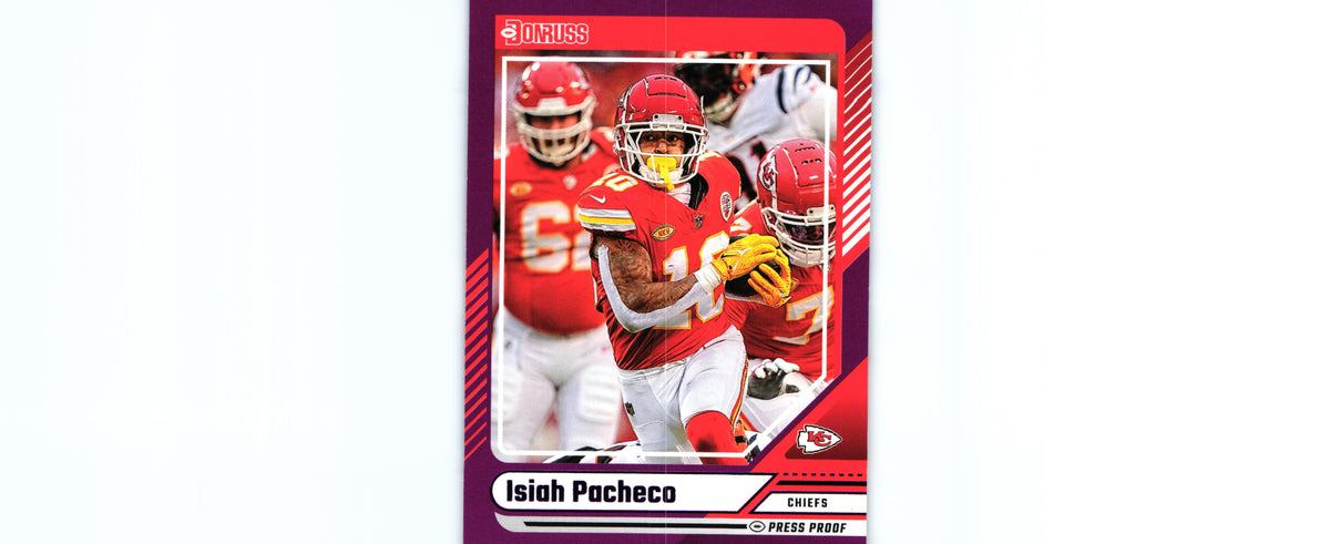 Isiah Pacheco 2024 PURPLE Donruss #27