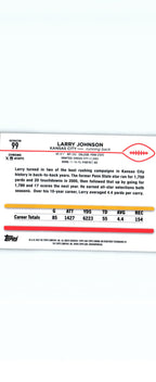 Larry Johnson 2024 Refractor Topps #99