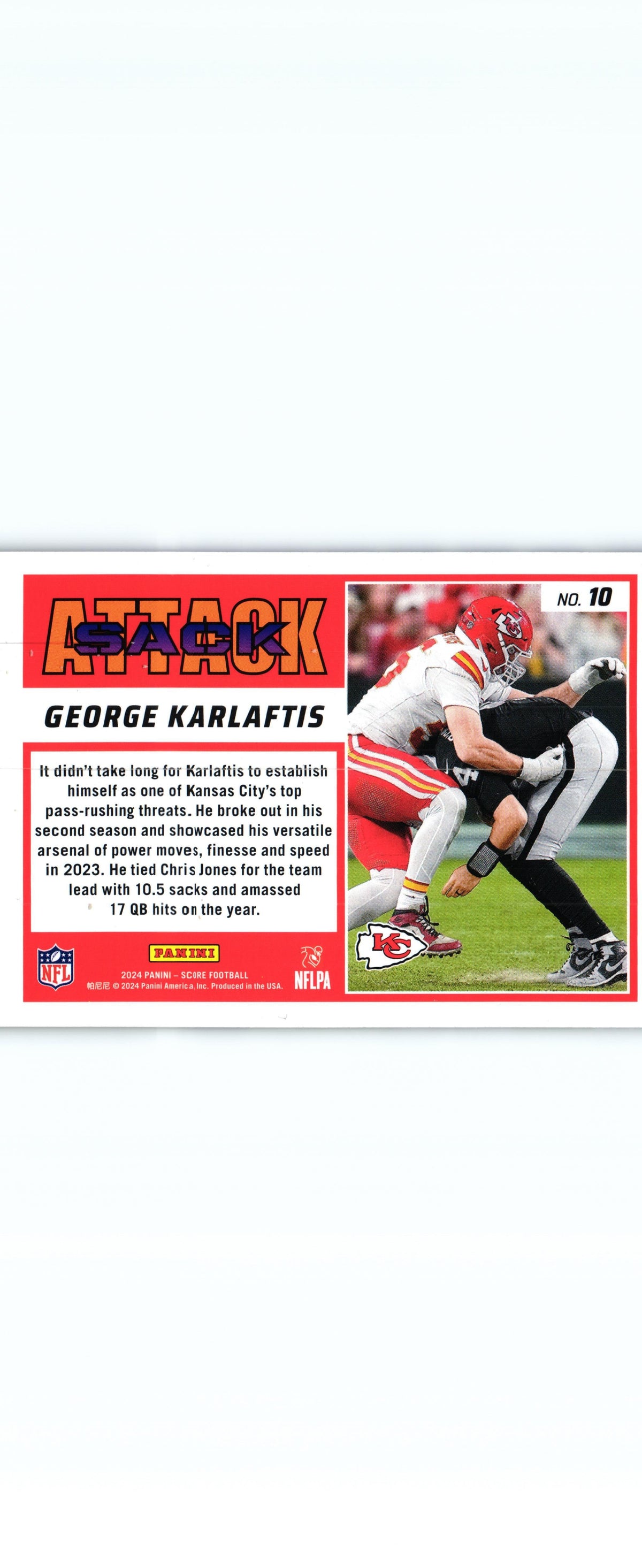 George Karlaftis 2024 Score #10