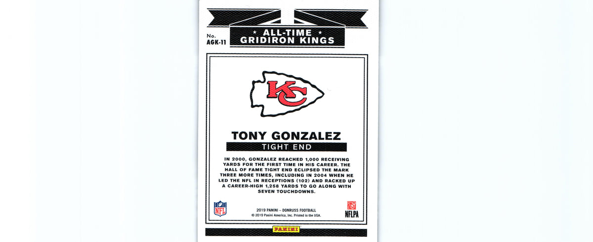 ony Gonzales 2019 Donruss AKG-11