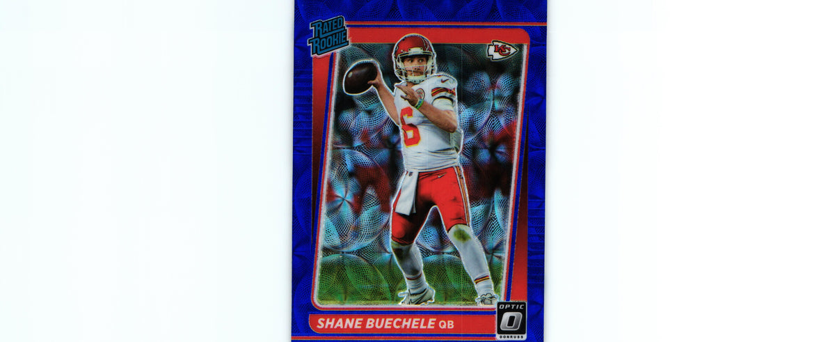 Shane Buechele 2021 BLUE SCOPE Donruss Optic #295 RC