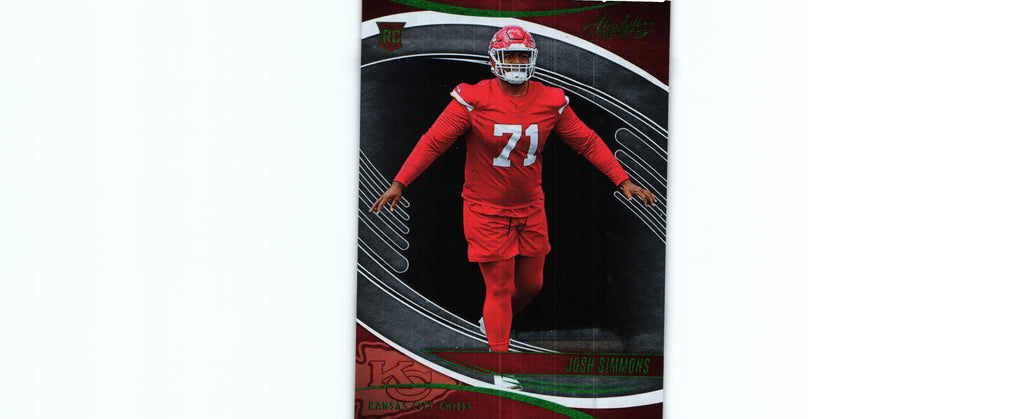 Josh Simmons 2025 GREEN Absolute #146 RC