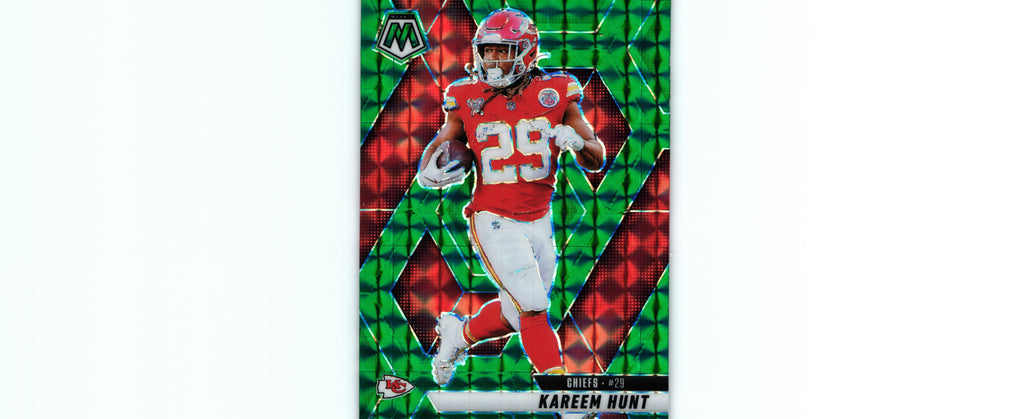 Kareem Hunt 2025 GREEN Mosaic #35