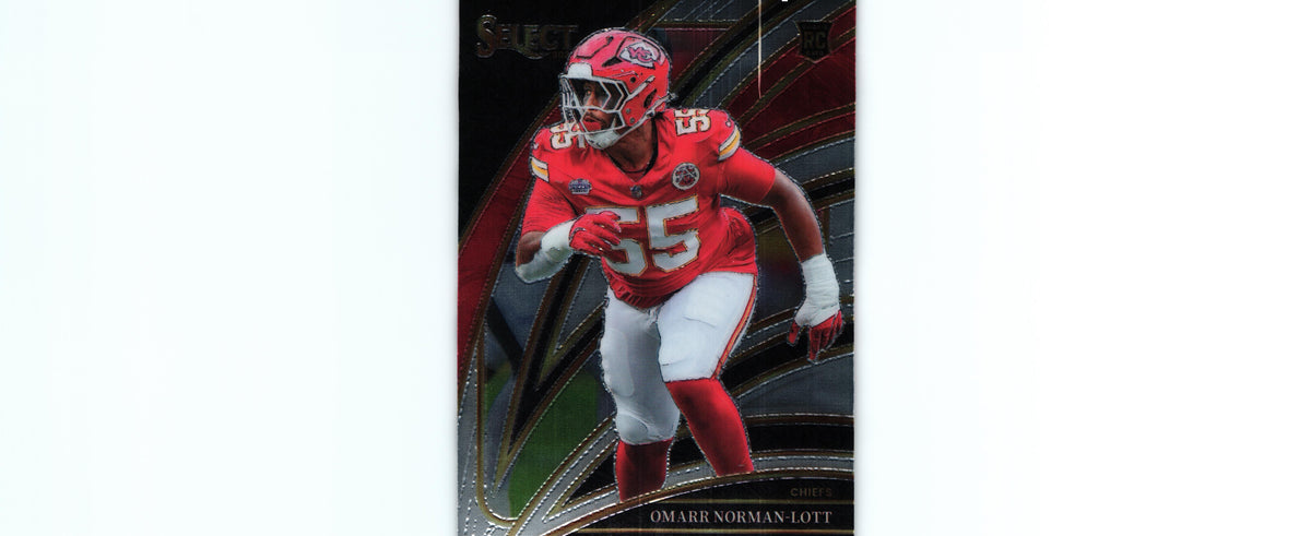 Omarr Norman-Lott 2025 BLACK&RED Select #208 RC