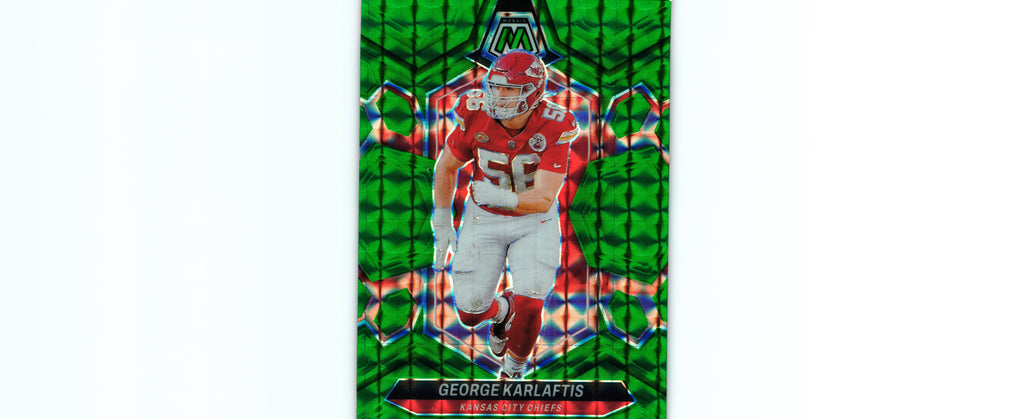 George Karlaftis 2024 GREEN Mosaic #111