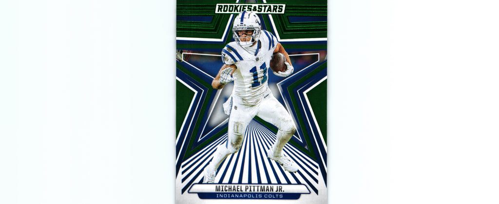 Michael Pittman 2024 GREEN Rookies&Stars #41