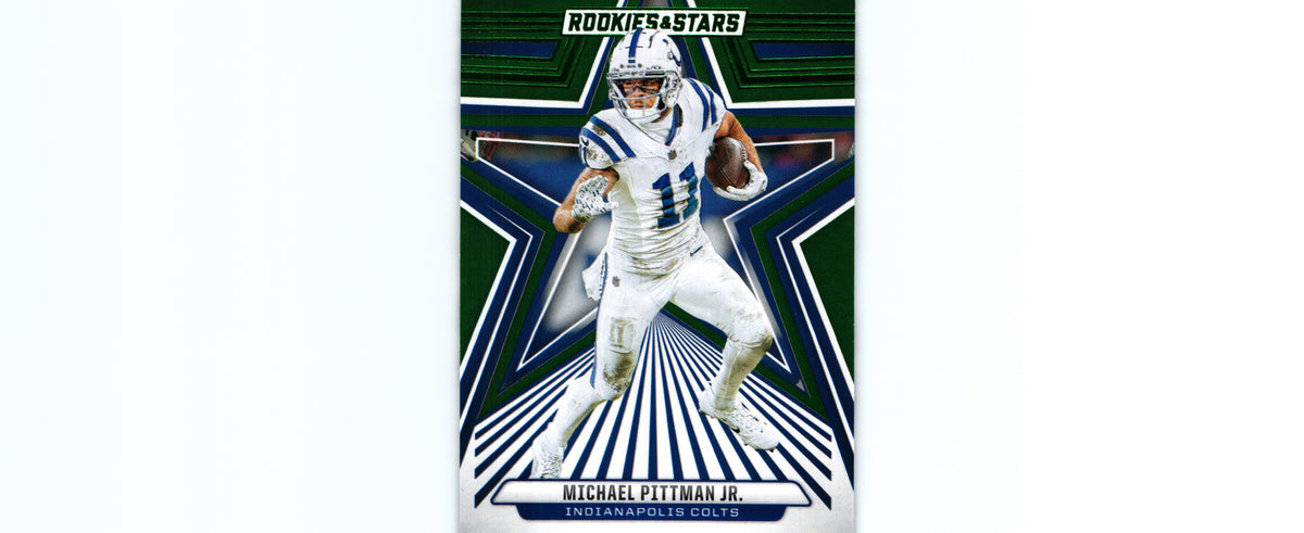 Michael Pittman 2024 GREEN Rookies&Stars #41