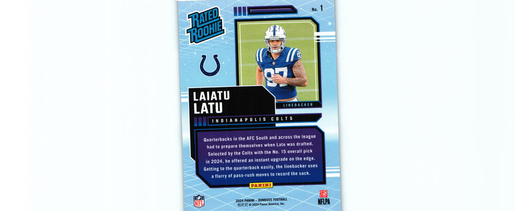 aiatu Latu 2024 Donruss #1 RC