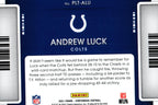 Andrew Luck 2021 Contenders PLT-ALU