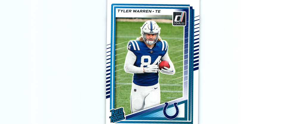 Tyler Warren 2025 Donruss #337 RC