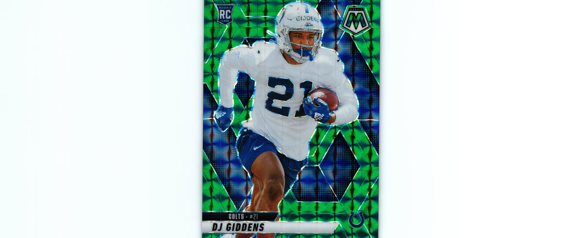 DJ Giddens 2025 GREEN Mosaic #350 RC